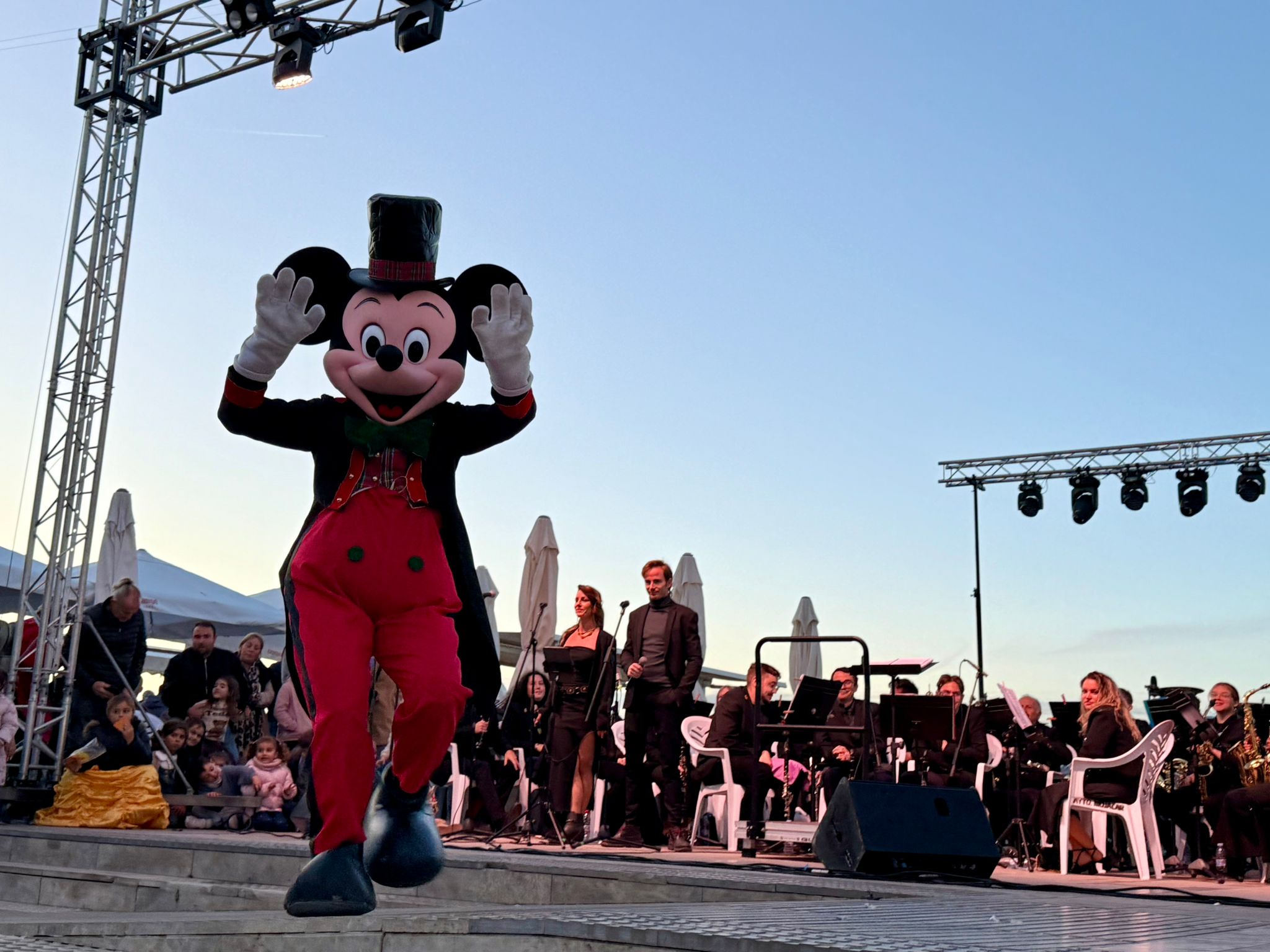 More than 5,000 people at Disney Day and more than 7,000 at the 2025 Christmas Lights Swith-On